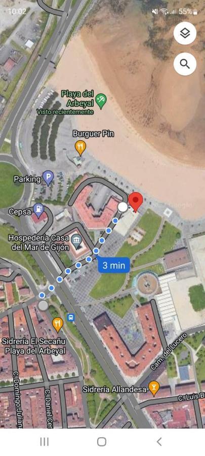 Brisas Del Norte Gijon Bagian luar foto