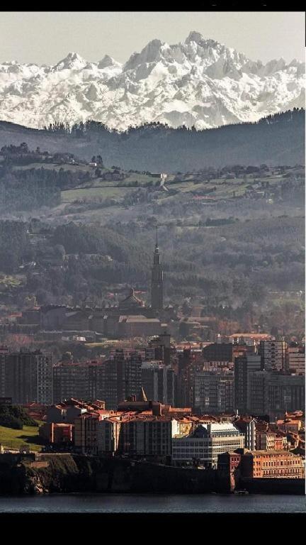 Brisas Del Norte Gijon Bagian luar foto